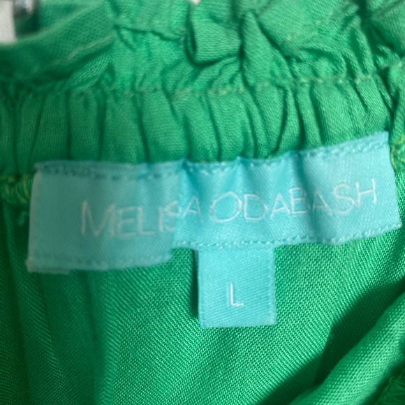 MELISSA ODABASH Salma Strapless Crocheted Lace-Trimmed Woven Mini Dress Size L - Picture 8 of 12